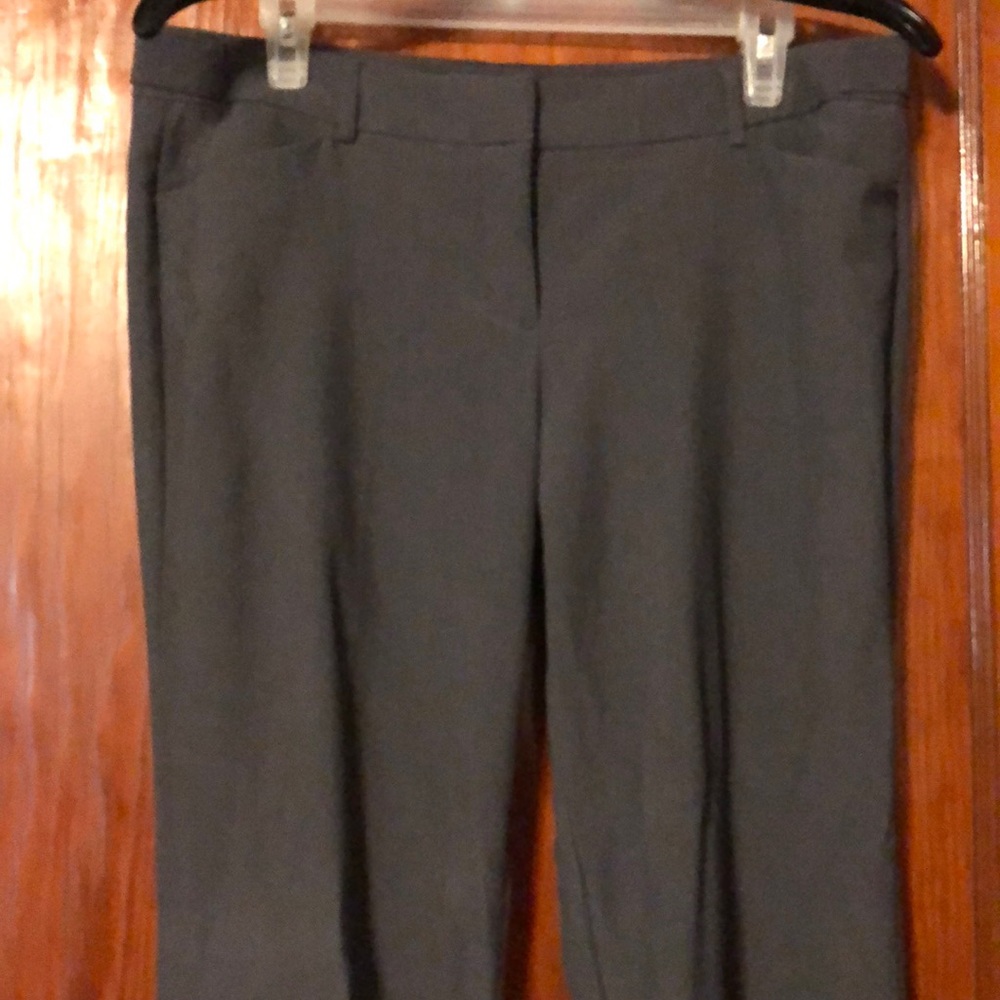 Gray dress pants